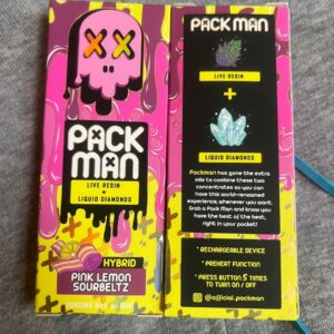 PACKMAN PINK LEMON SOURBELTZ • Packman Carts Store
